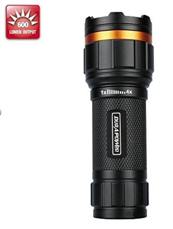 Durapower AM17-1502-N Heavy Duty 600 Lm Cree LED Flashlight Torche