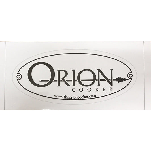 Orion Cooker Weatherproof Vinyl Decal