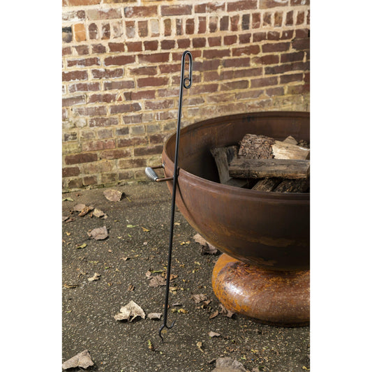 45" Hand Forged Steel Fire Poker