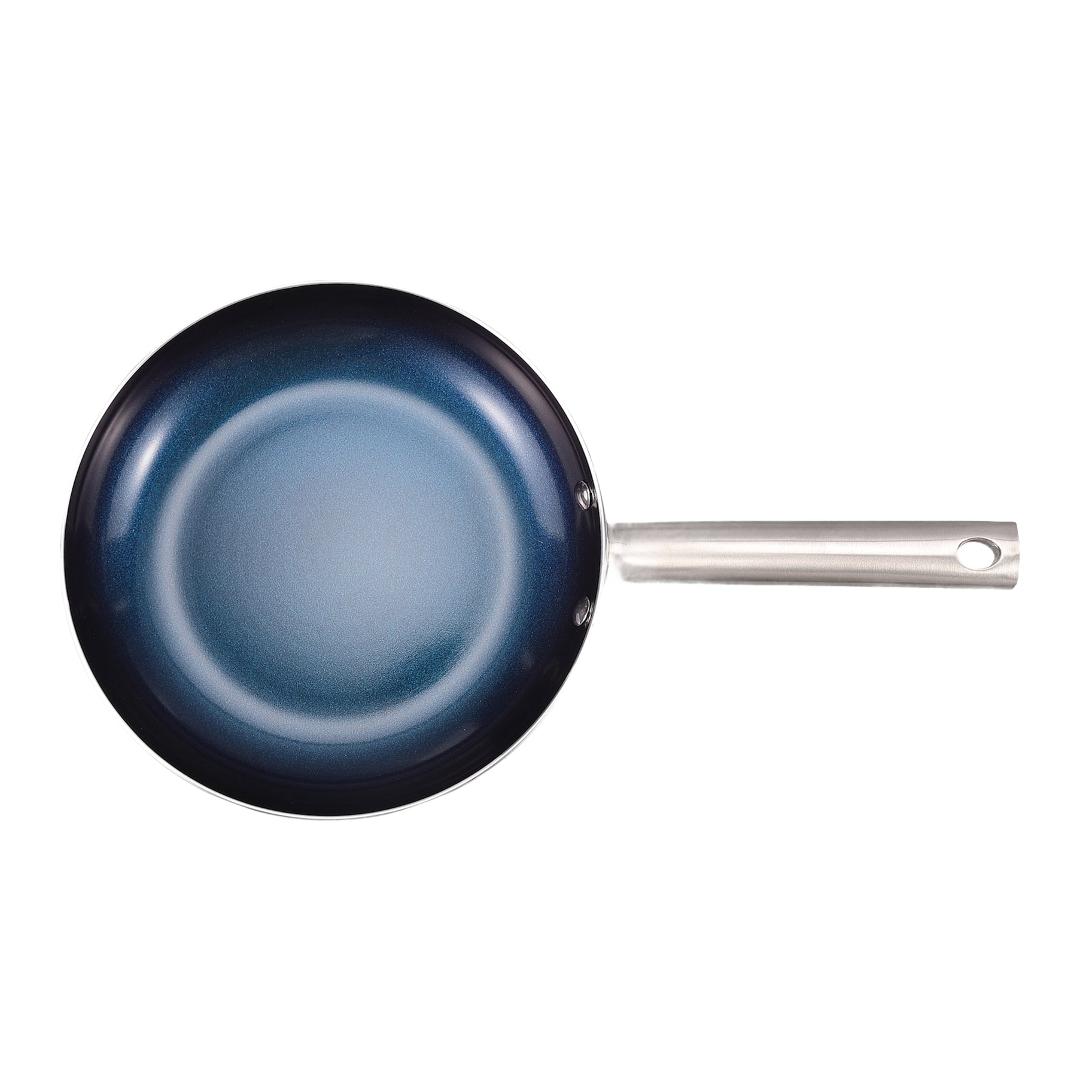 9.5 Pressed Aluminum Fry Pan - Sapphire Non-Stick Induction