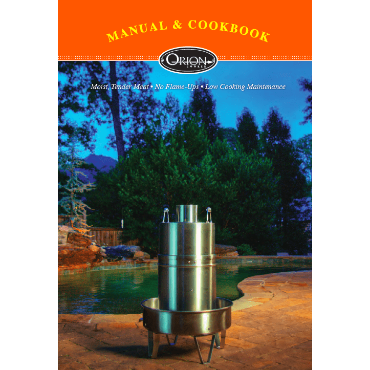 Orion Cooker Owner's Manual & Cookbook (Digital Copy PDF)